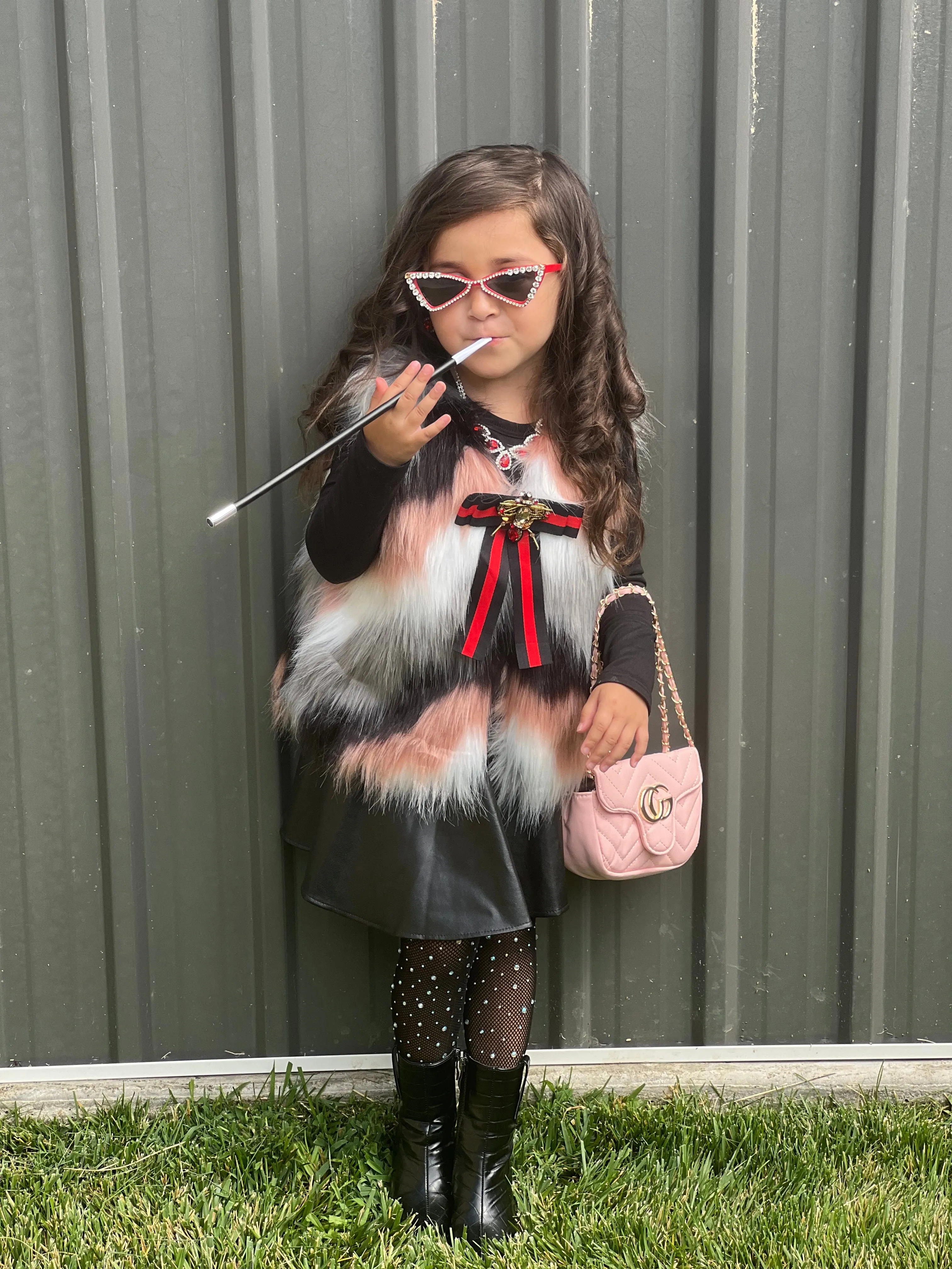 Kids Faux Fur Vests