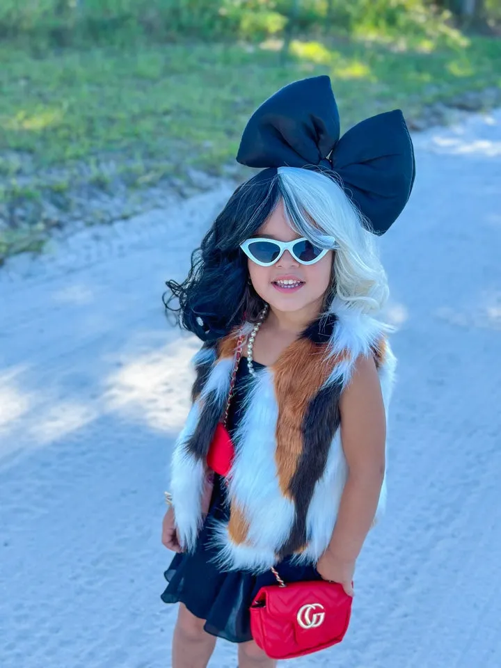 Kids Faux Fur Vests