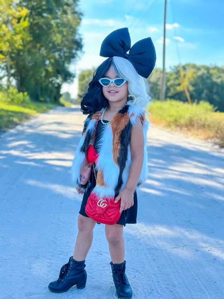 Kids Faux Fur Vests