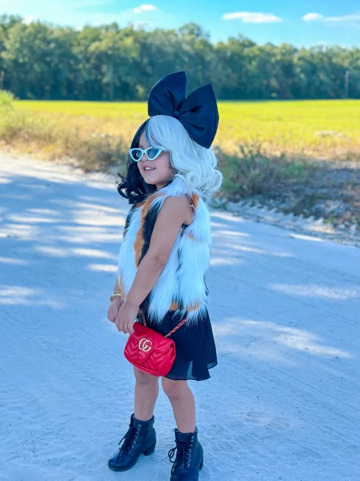 Kids Faux Fur Vests