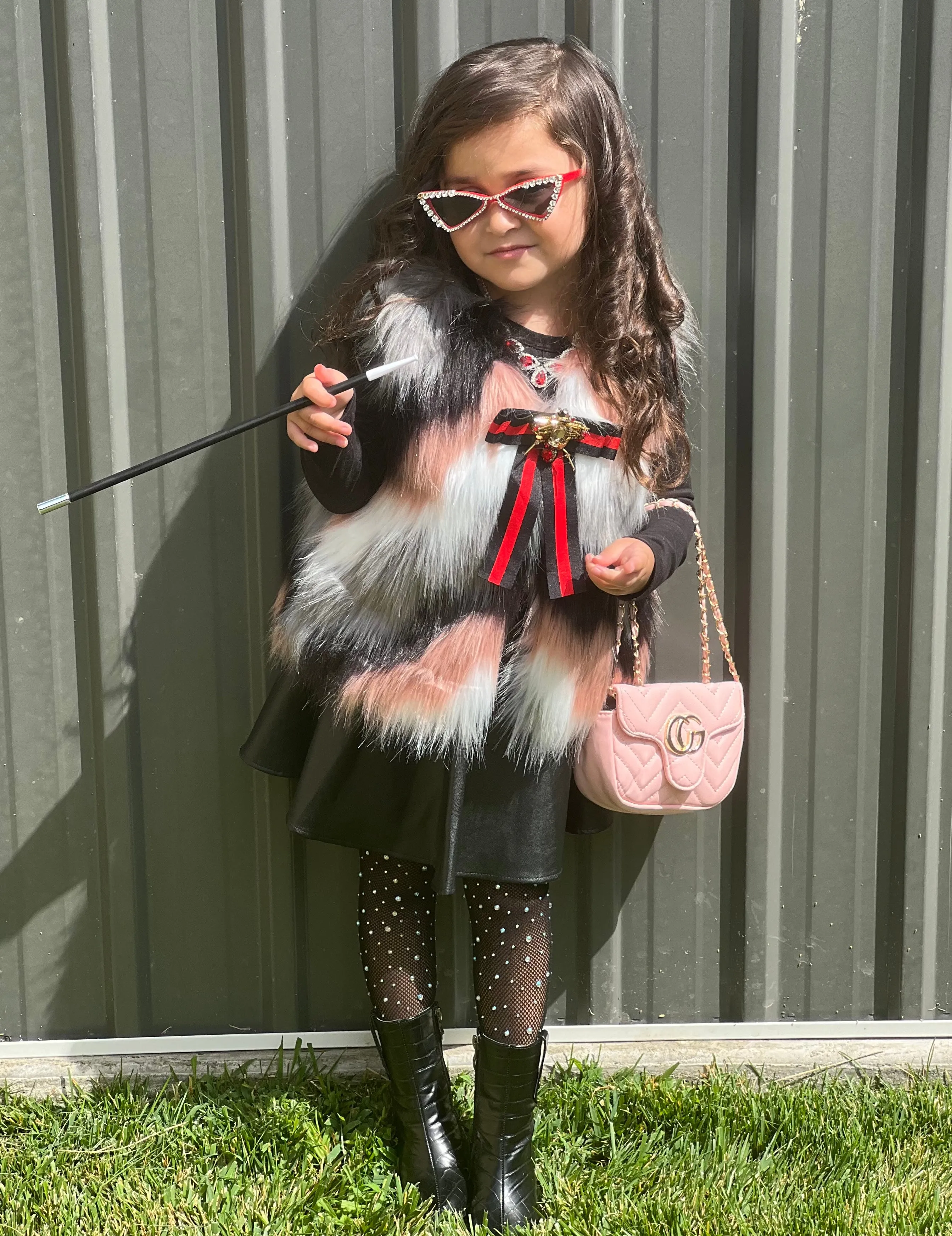 Kids Faux Fur Vests