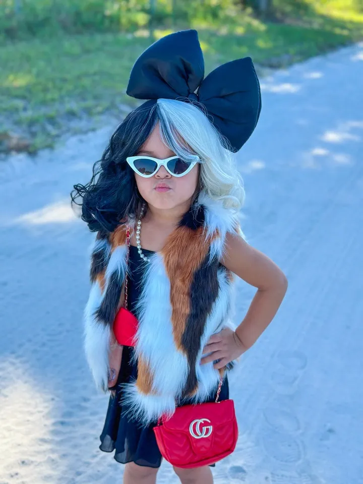 Kids Faux Fur Vests