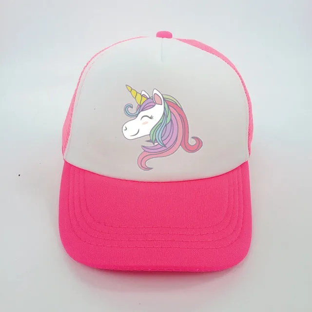 kids hat unicorn  3-8 years
