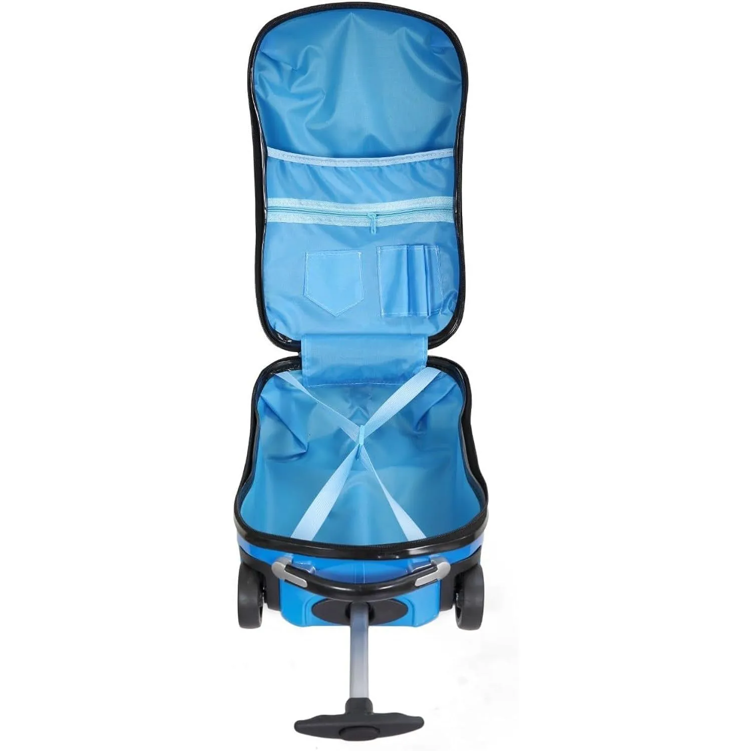 Kids Luggage With Wheel For Boys 18 Inch - Blue