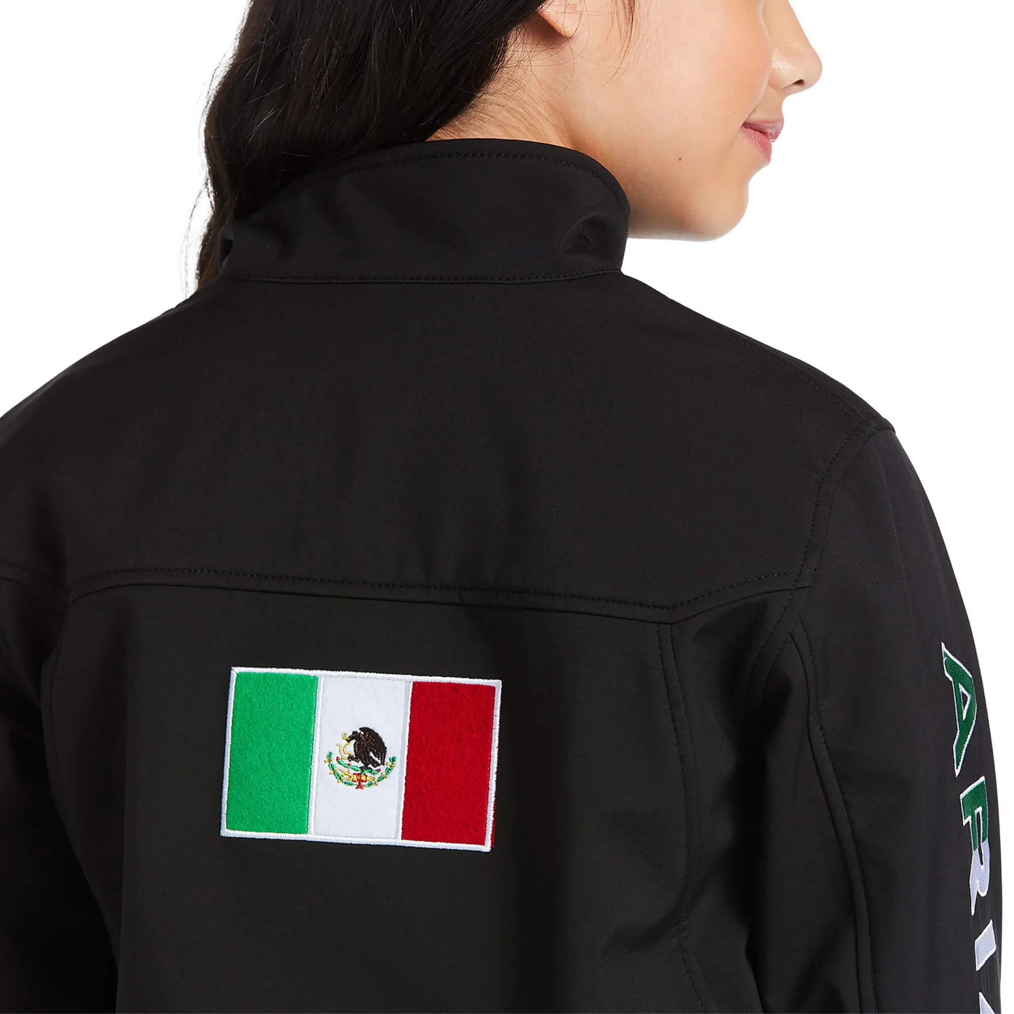 Kid's New Team Softshell Black MEXICO Jacket