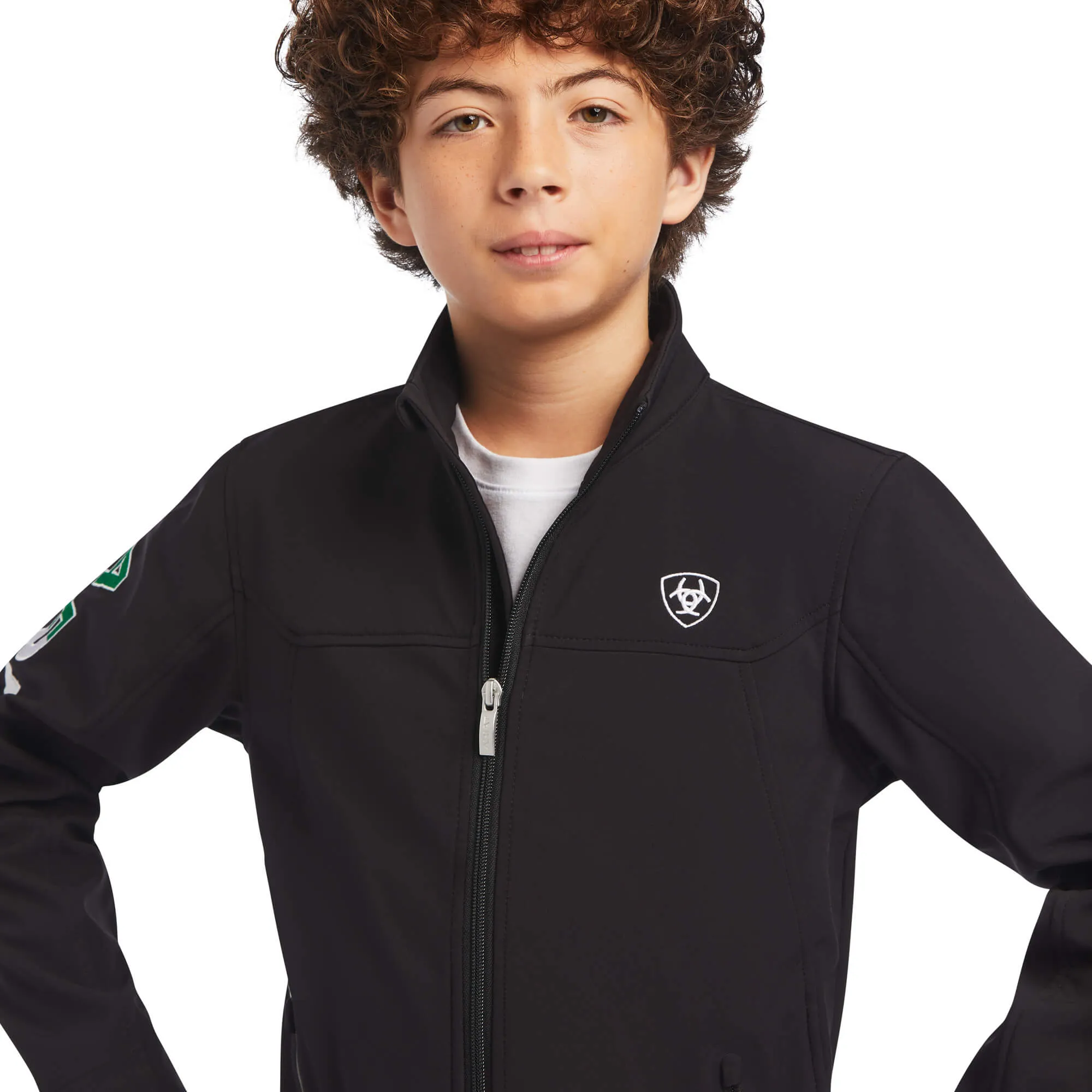 Kid's New Team Softshell Black MEXICO Jacket