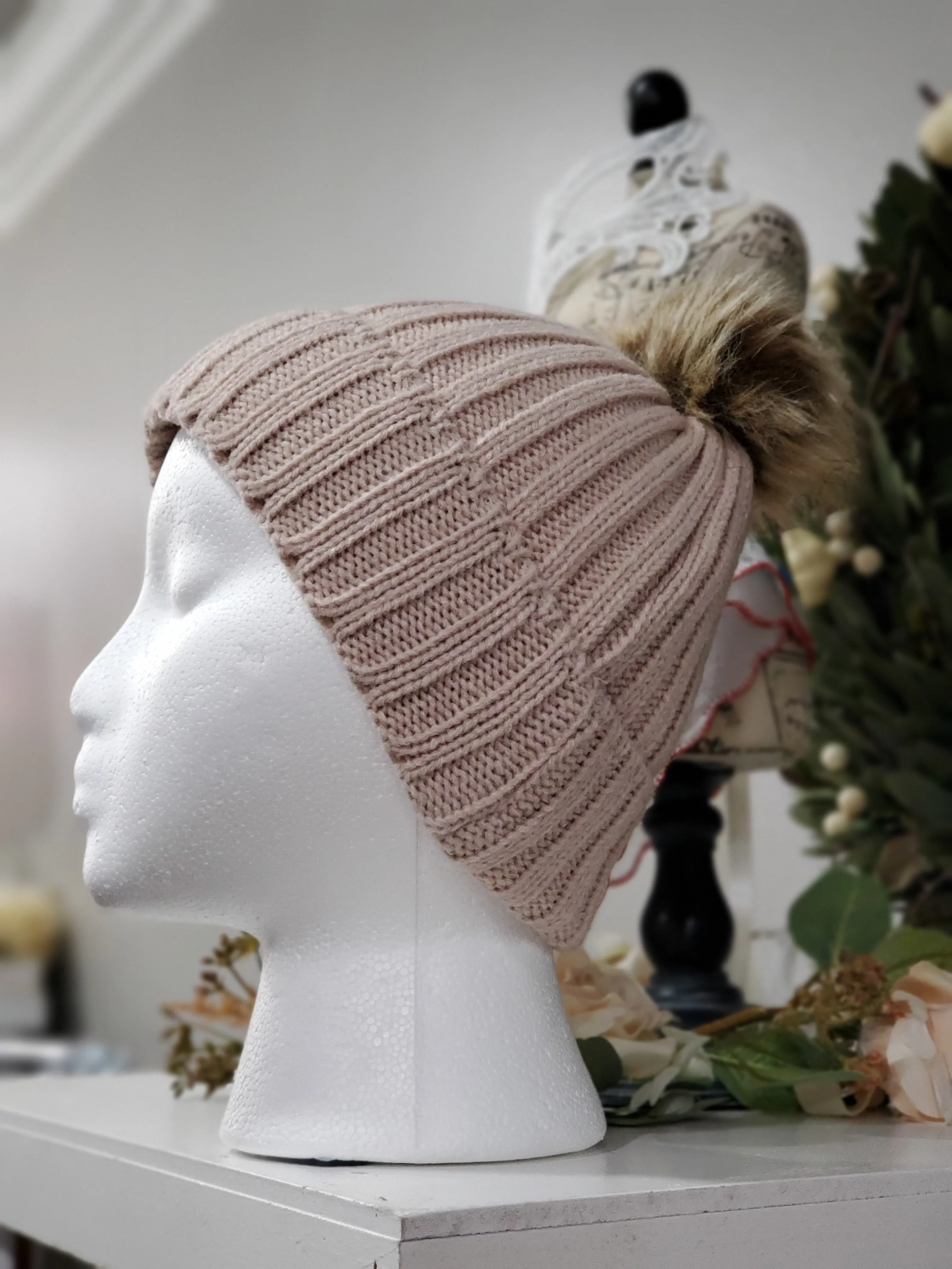Kids Pom Beanie