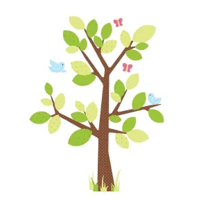 Kids Tree Dry Erase Wall Decal Green Children's Art