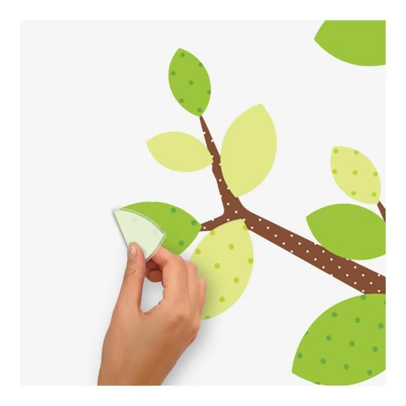 Kids Tree Dry Erase Wall Decal Green Children's Art