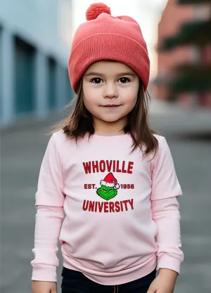 Kid's Whoville University Toddler Graphic T-shirt