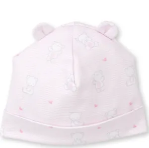 Kissy Kissy Pink Bear Hugs Hat