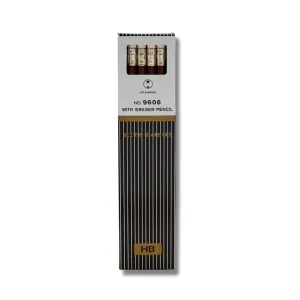 Kita-Boshi 9606 Pencils HB with Eraser – The Ultimate Writing Tool