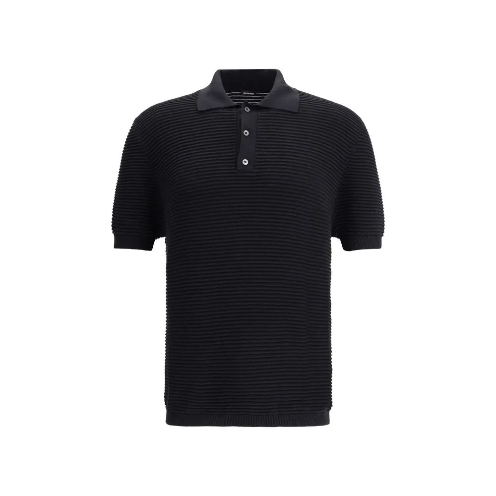 Kiton Silk Polo Shirt