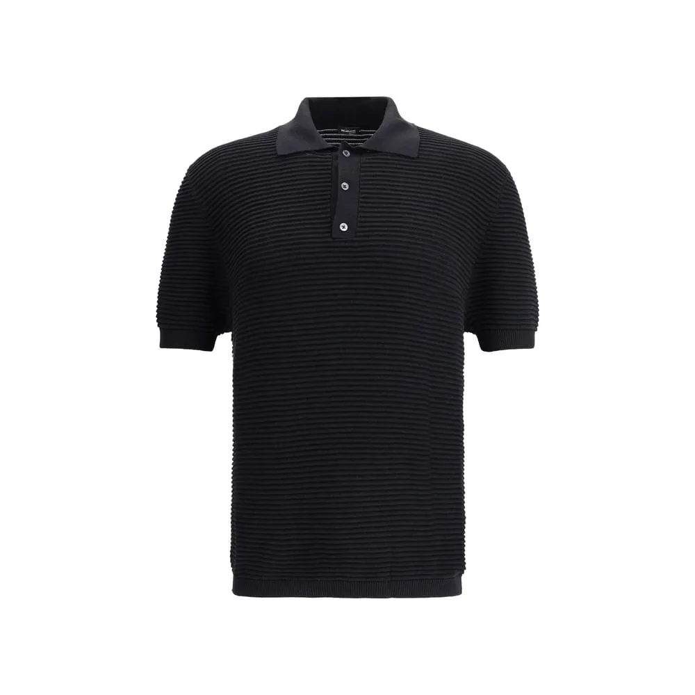 Kiton Silk Polo Shirt