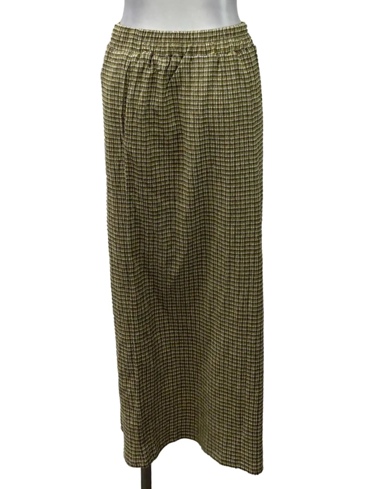 Kiwi Toned Stretch Maxi Skirt