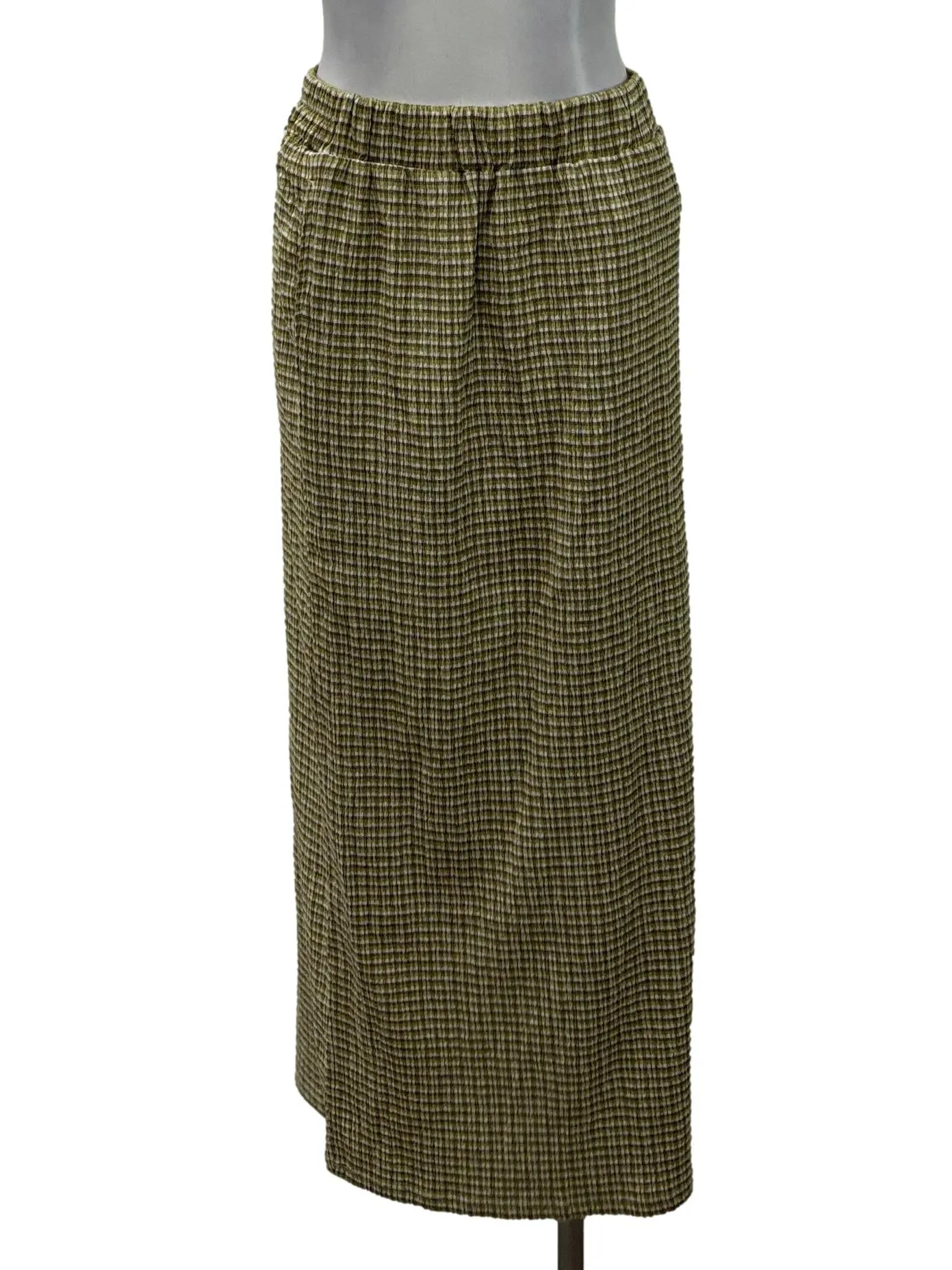 Kiwi Toned Stretch Maxi Skirt