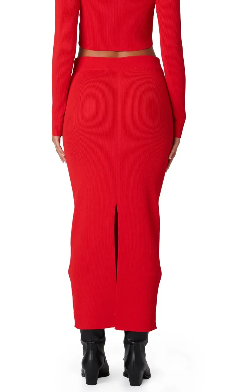 Knit Maxi Skirt
