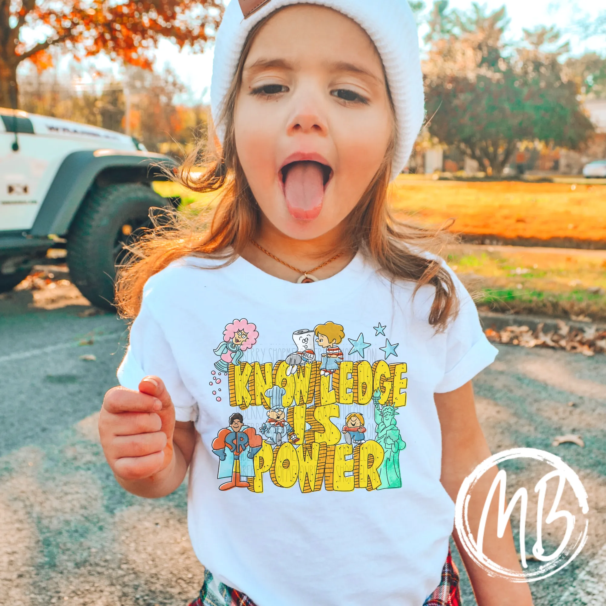 Knowledge is Power Tee