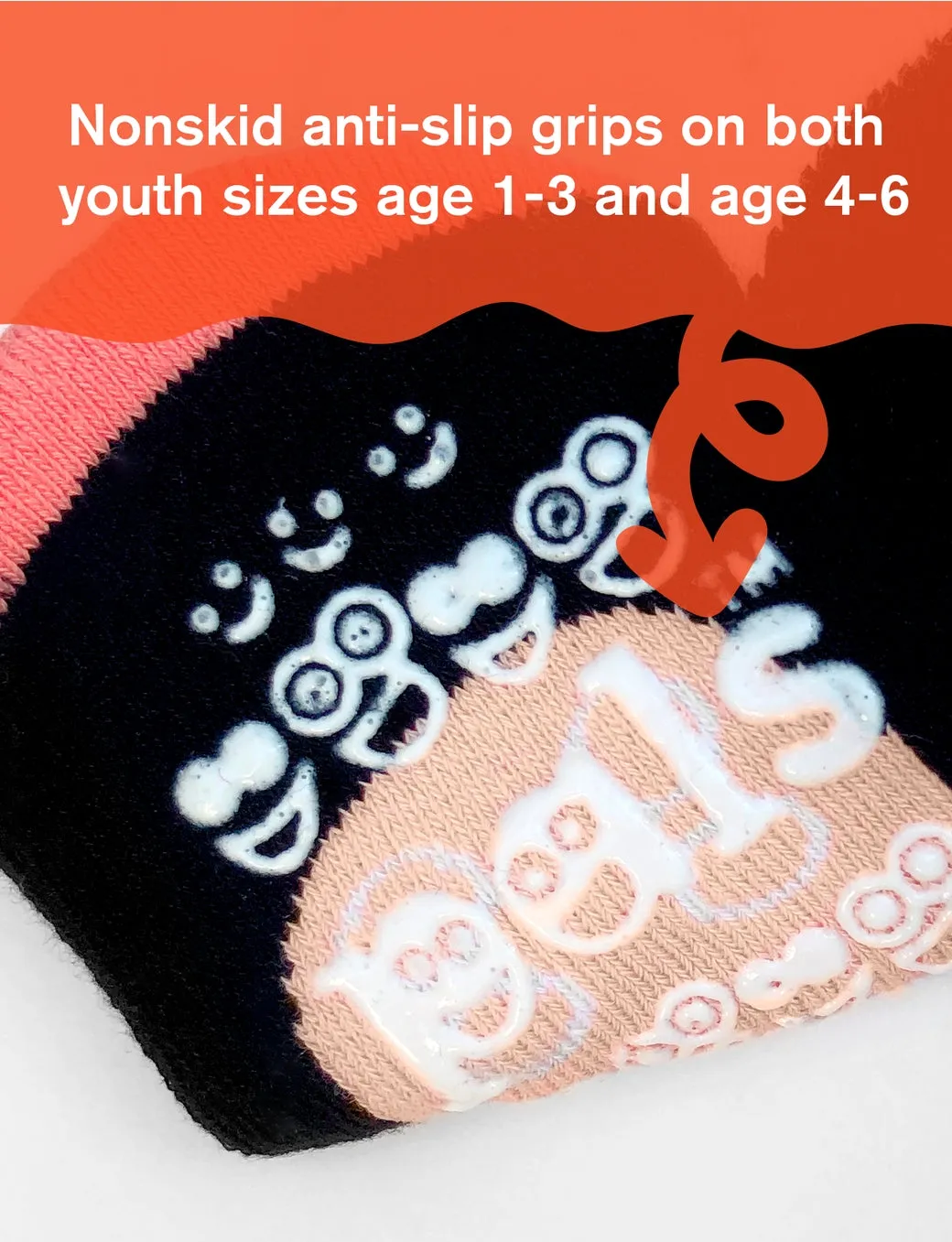 Ladybug & Caterpillar Mismatched Kids Socks