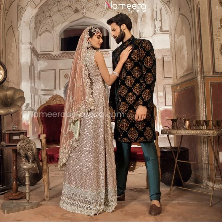 Latest Pakistani Maxi Dress for Bride Online 2021 #BS87