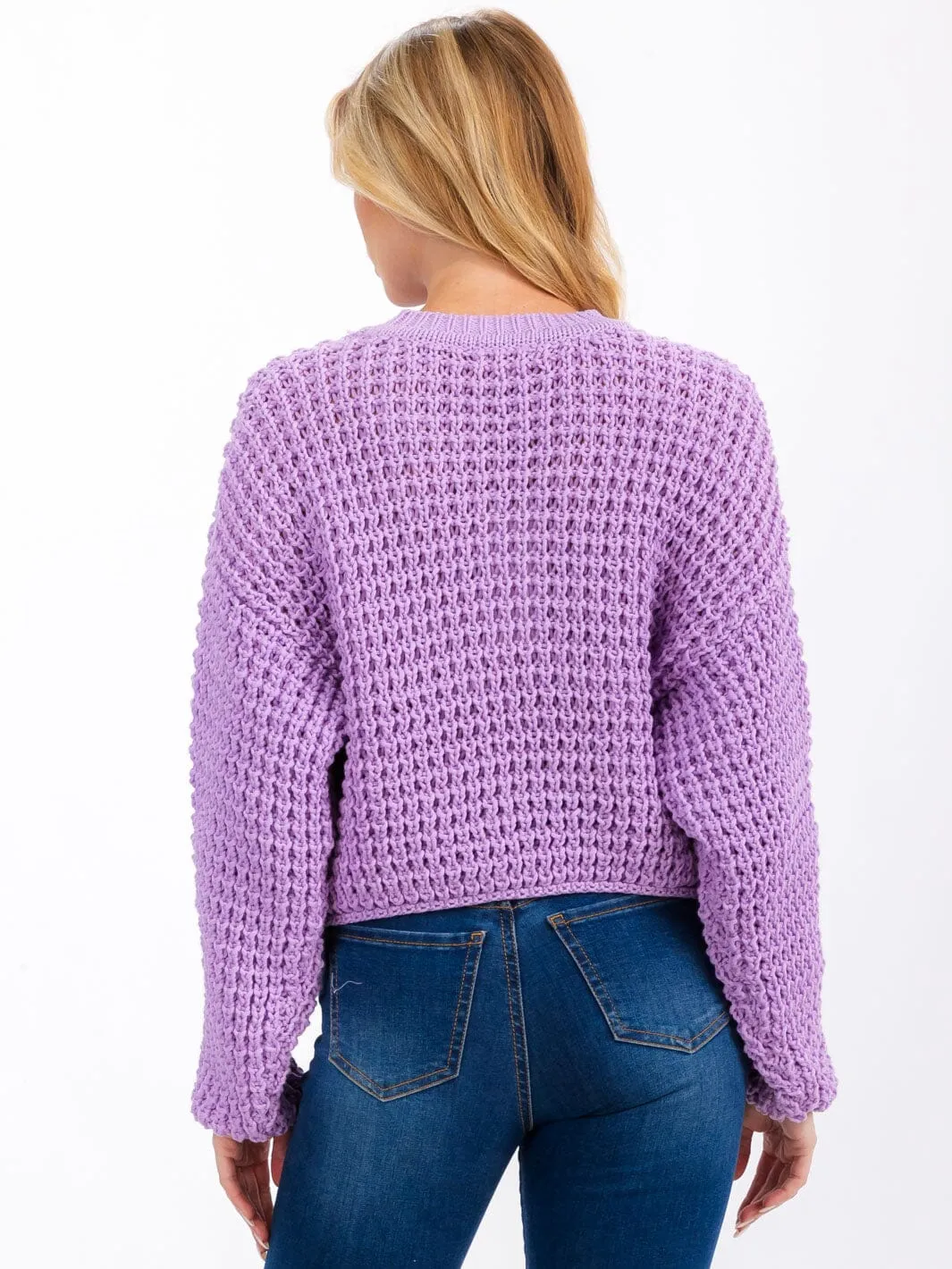 Lavender Dream Pullover Sweater