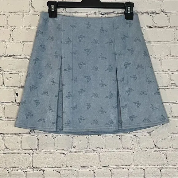 Le Lis Butterfly Mini Skirt