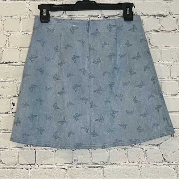 Le Lis Butterfly Mini Skirt