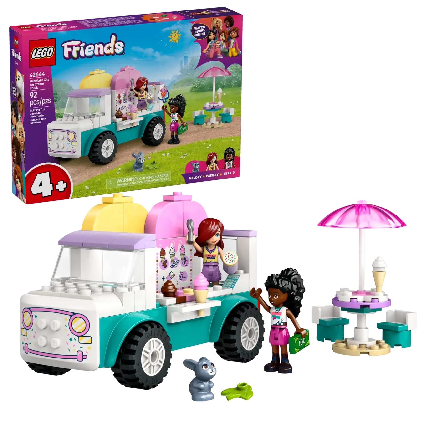 Lego Heartlake City Ice Cream Truck  (42644)