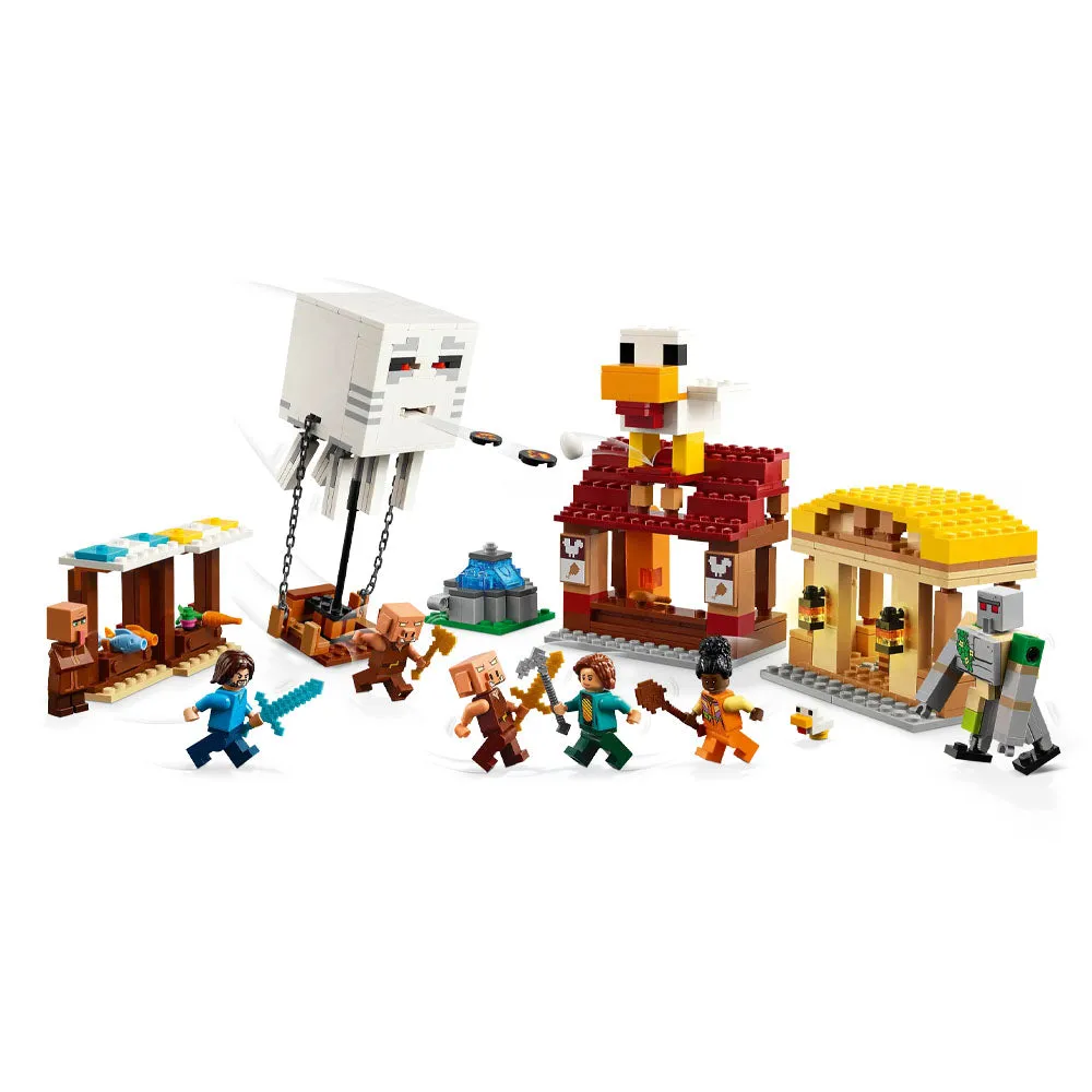 LEGO Minecraft Movie The Ghast Balloon Village Attack - 21273