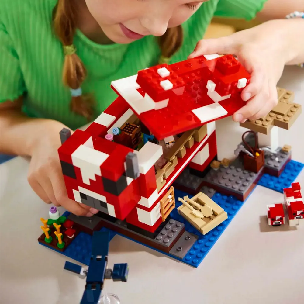 LEGO Minecraft The Mooshroom House - 21270