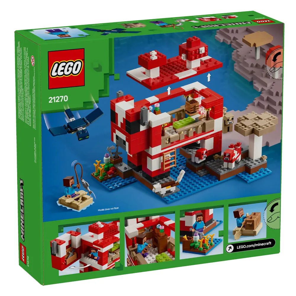 LEGO Minecraft The Mooshroom House - 21270