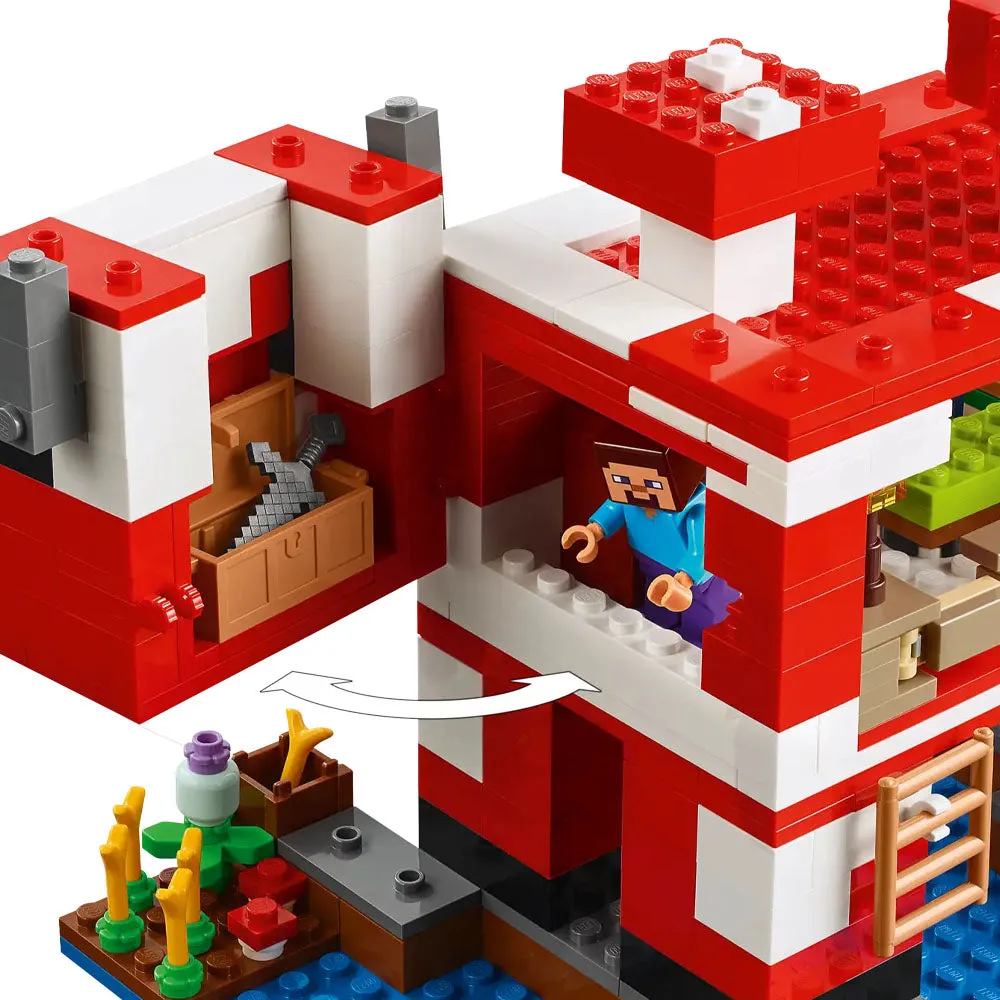 LEGO Minecraft The Mooshroom House - 21270