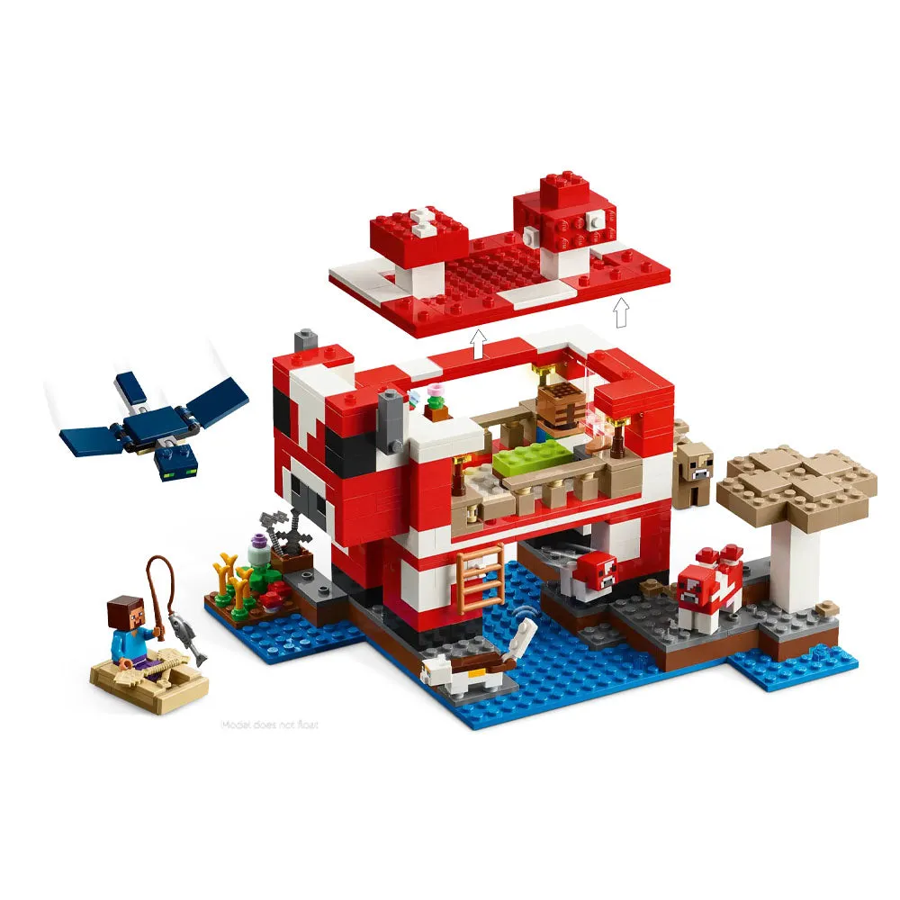 LEGO Minecraft The Mooshroom House - 21270