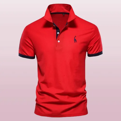 Leo – Men’s Cotton Polo Shirt