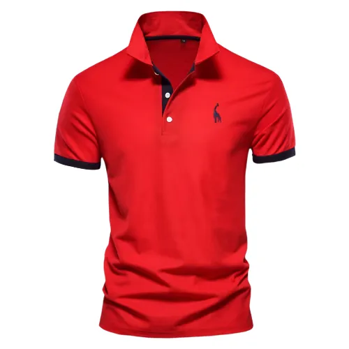 Leo – Men’s Cotton Polo Shirt