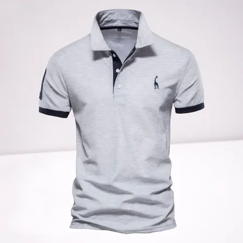 Leo – Men’s Cotton Polo Shirt