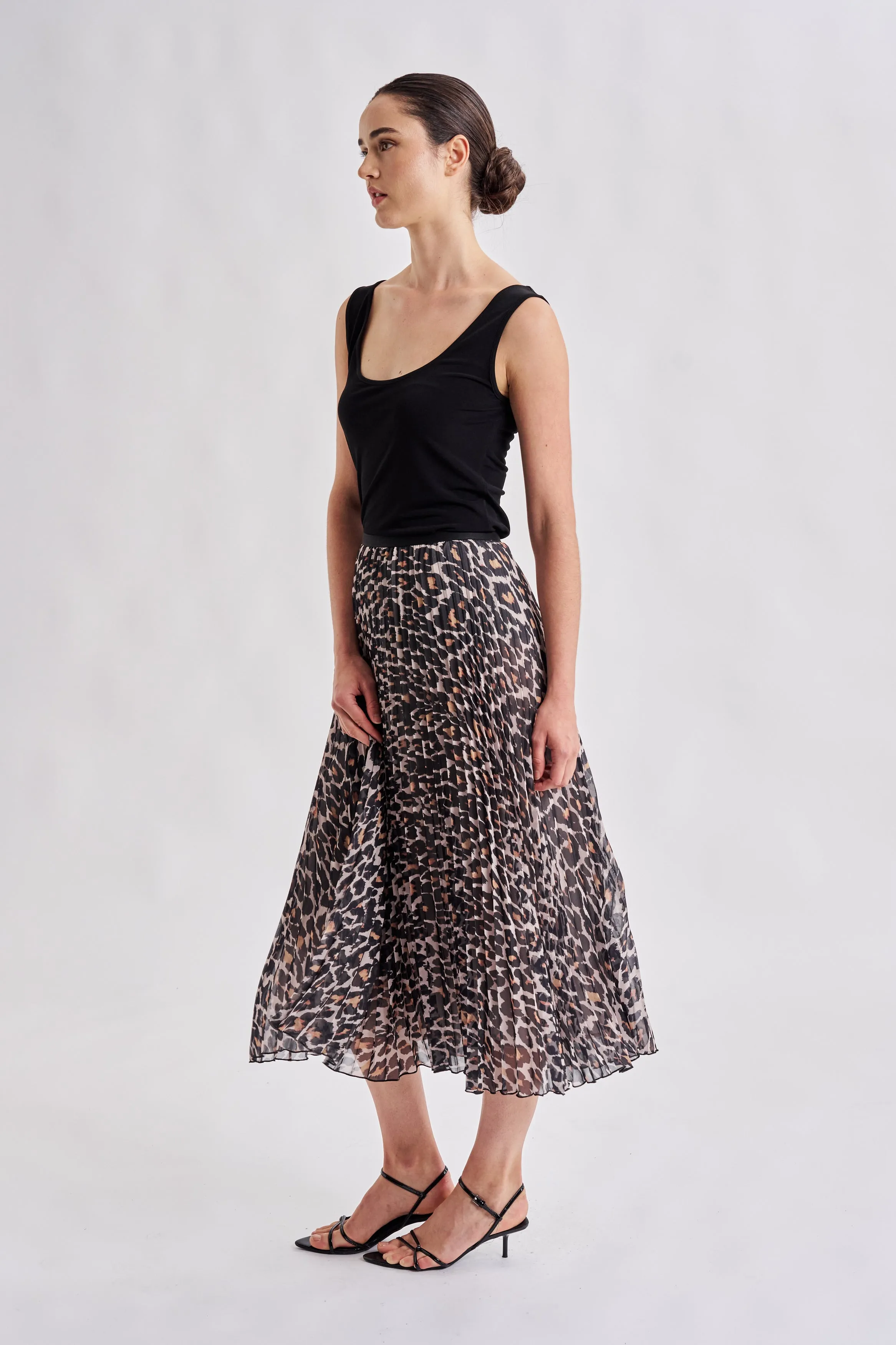 LEO PLEATED SKIRT