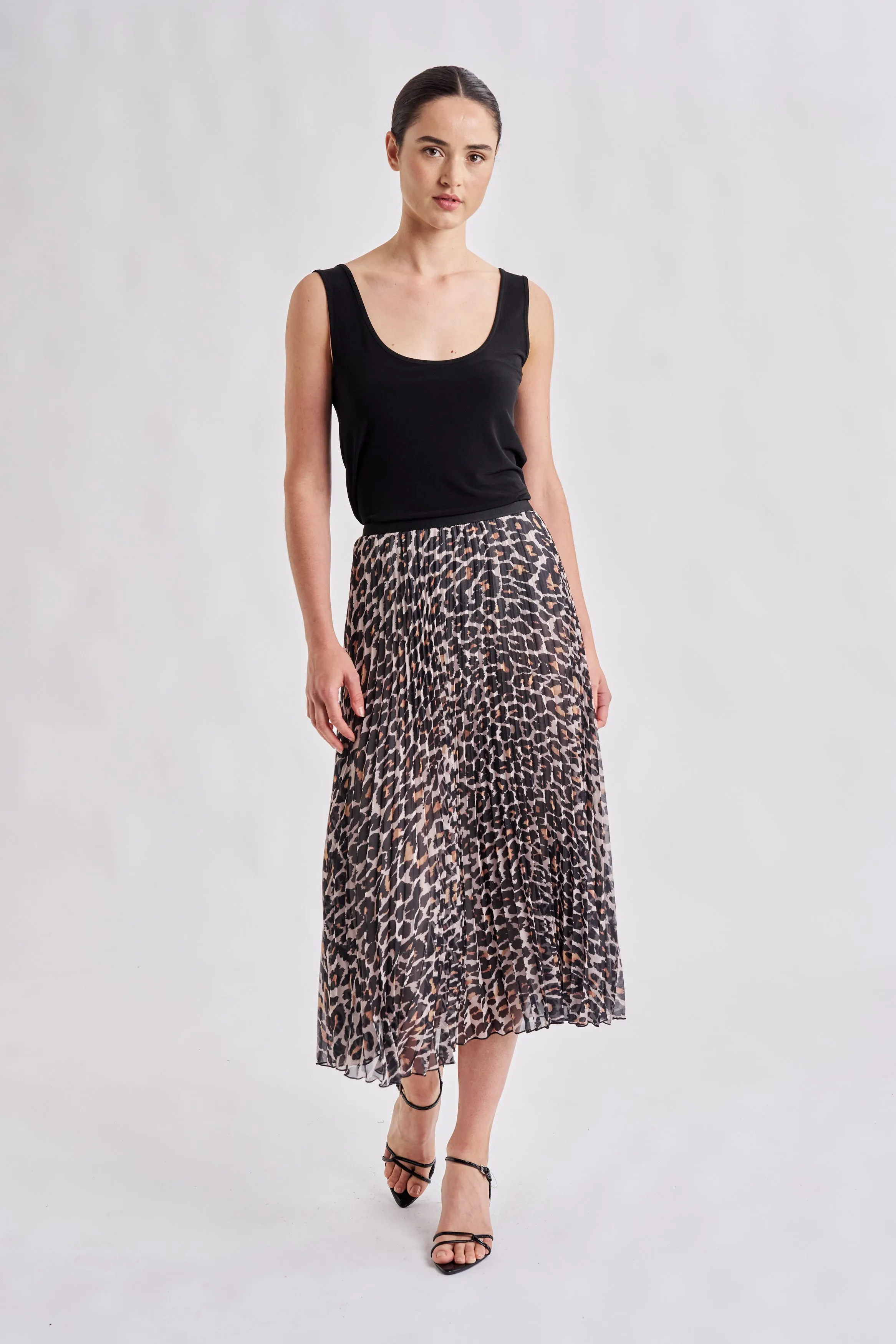 LEO PLEATED SKIRT