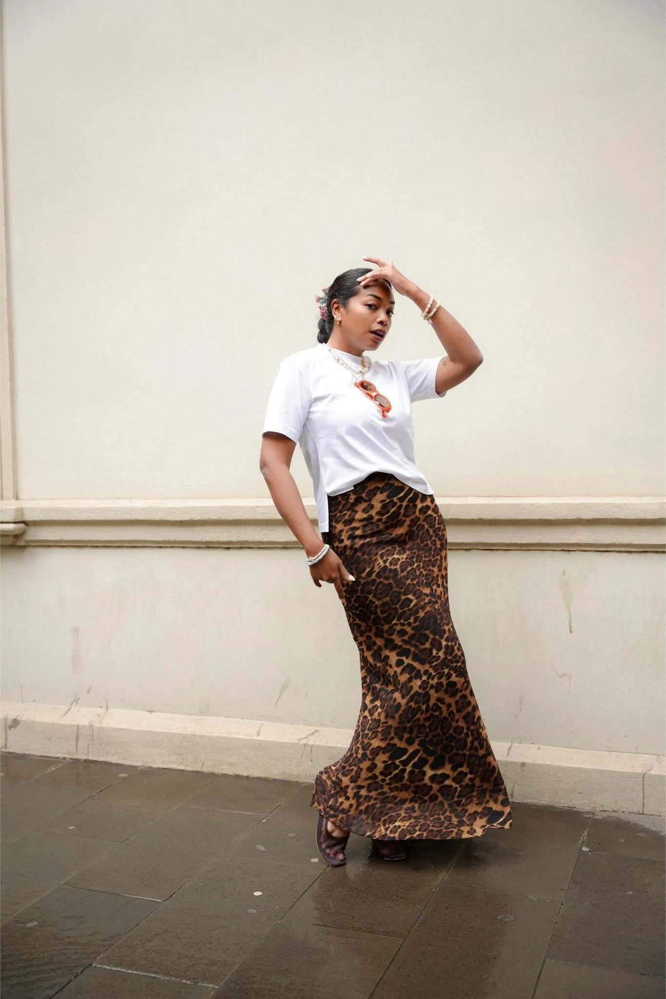 LEOPARD SKIRT
