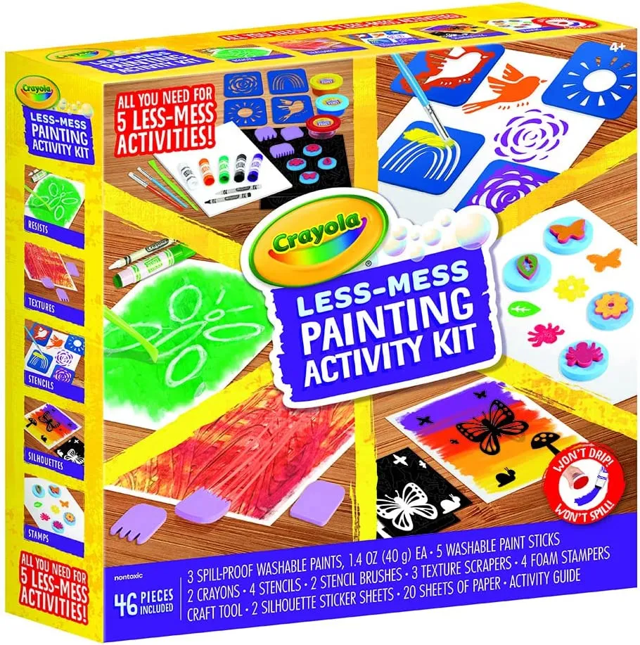 Less Mess Painting Activity Kit