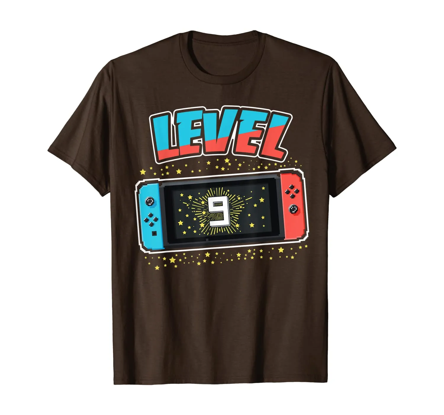 Level 9 Birthday Shirt Boy 9 Years Old Video Games Gift T-Shirt