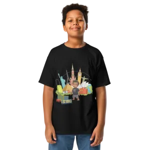 Lil Man in a Big World Boys' Tee | Fun Kids' Graphic Tee