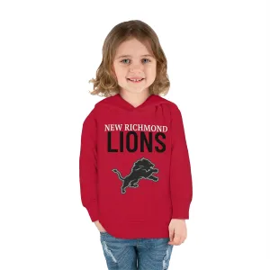 Lions Toddler Pullover Fleece Hoodie