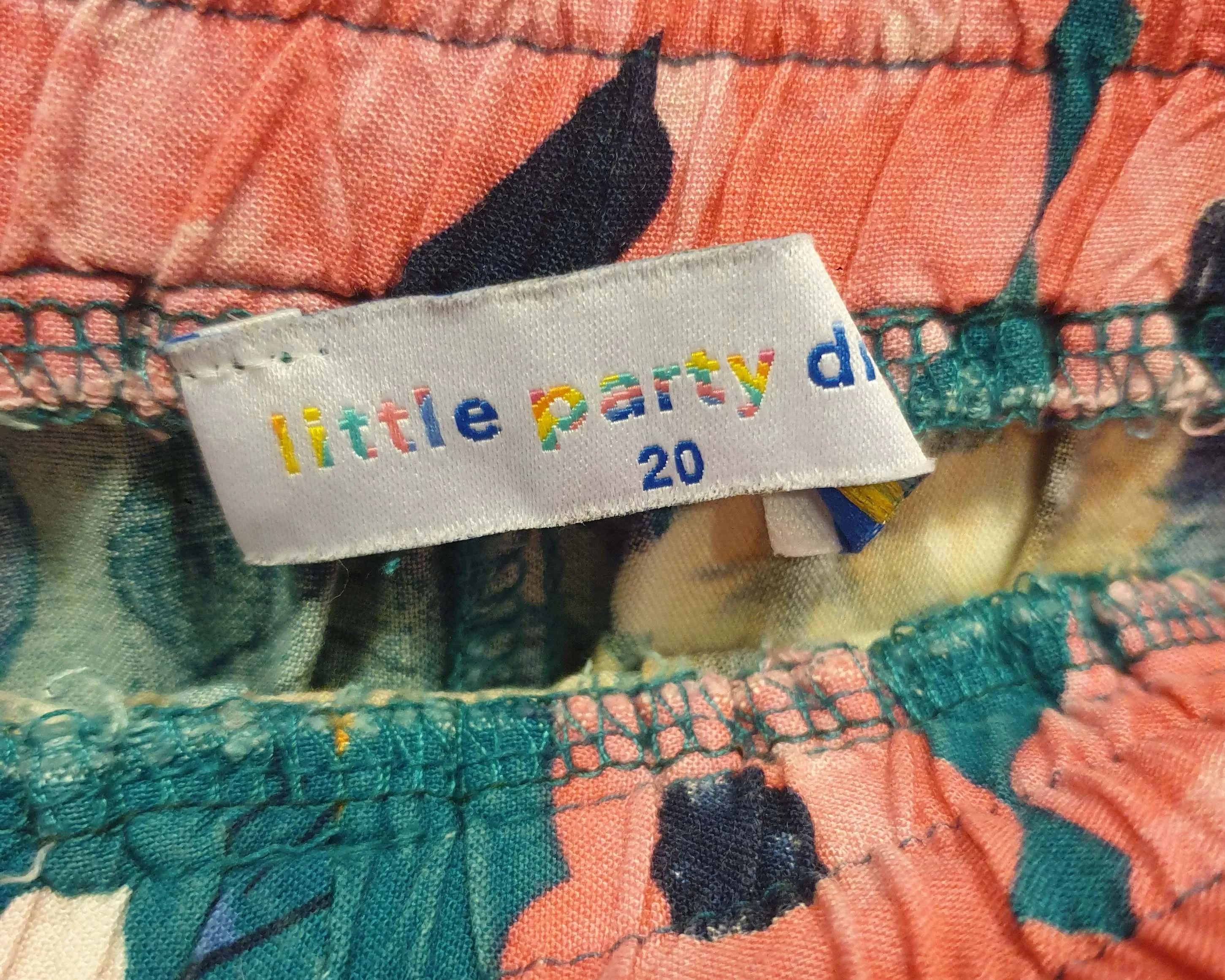 Little Party Dress floral skirt size 20