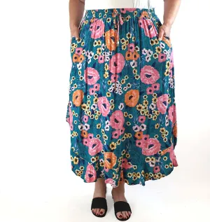 Little Party Dress floral skirt size 20