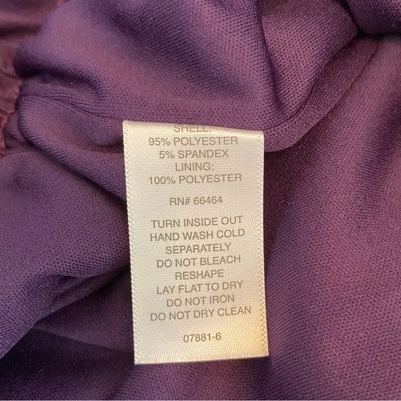 Liz Claiborne Purple Sequin Pencil Skirt