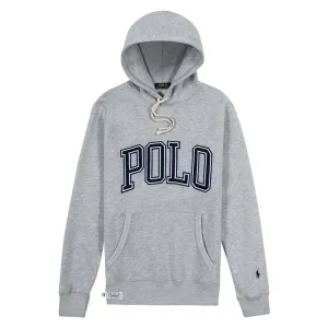 Logo Fleece hoodie Grey