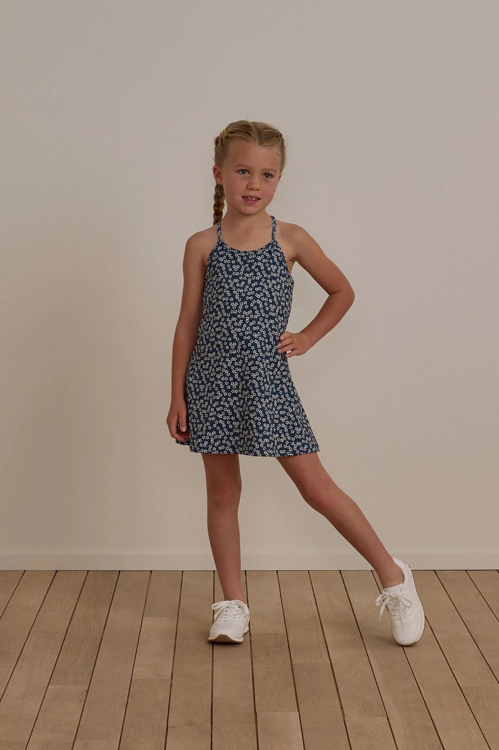 Loma Dress | Blue Floral