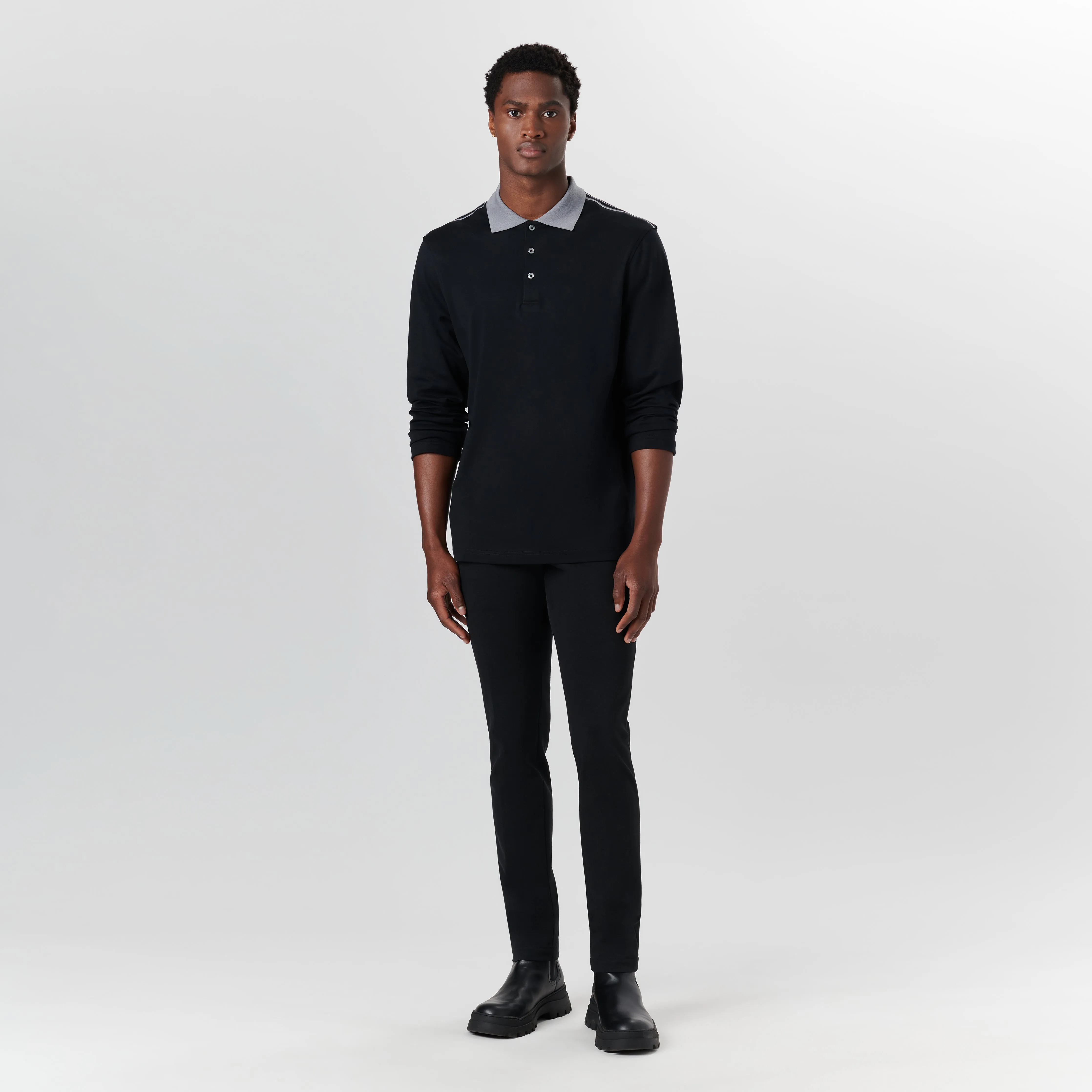 Long Sleeve Polo