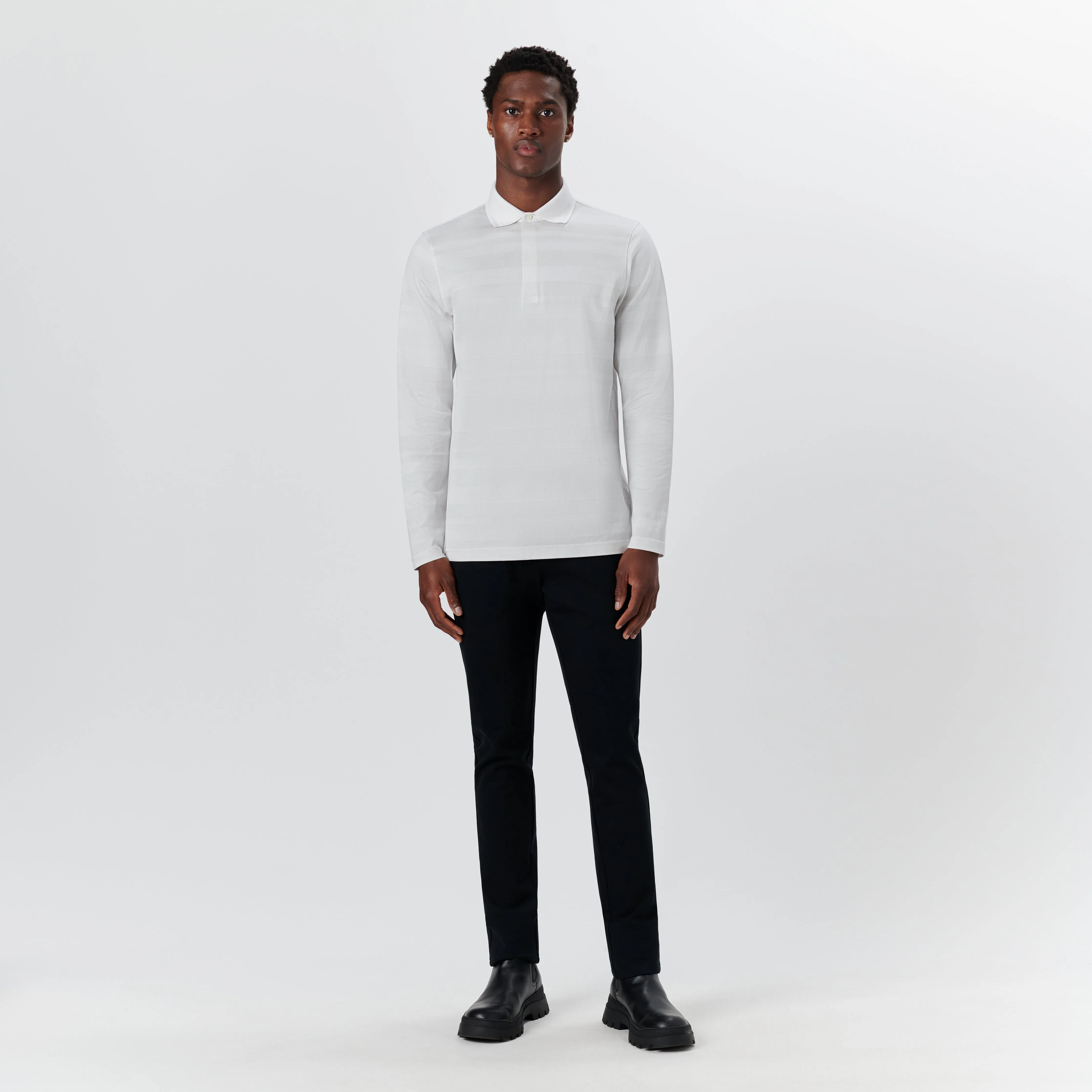 Long Sleeve Polo